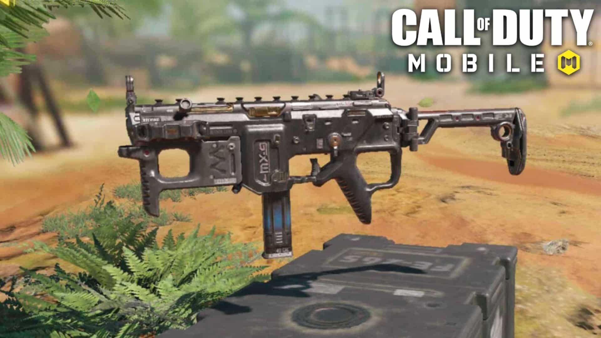 MX9 SMG in Call of Duty mobile loadout screen