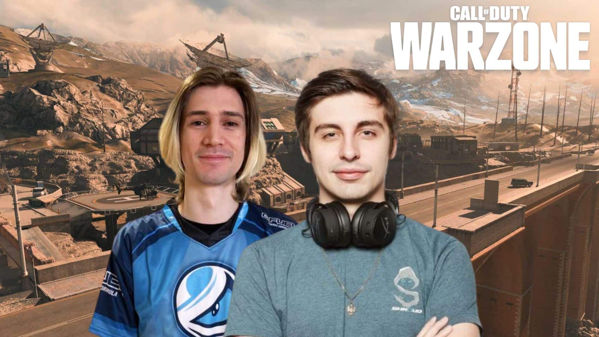 shroud and xqc in warzone
