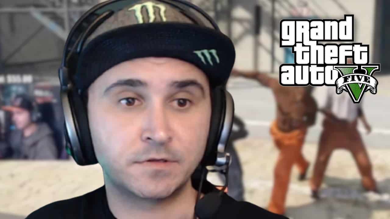 summit1g playing gta rp at the prison