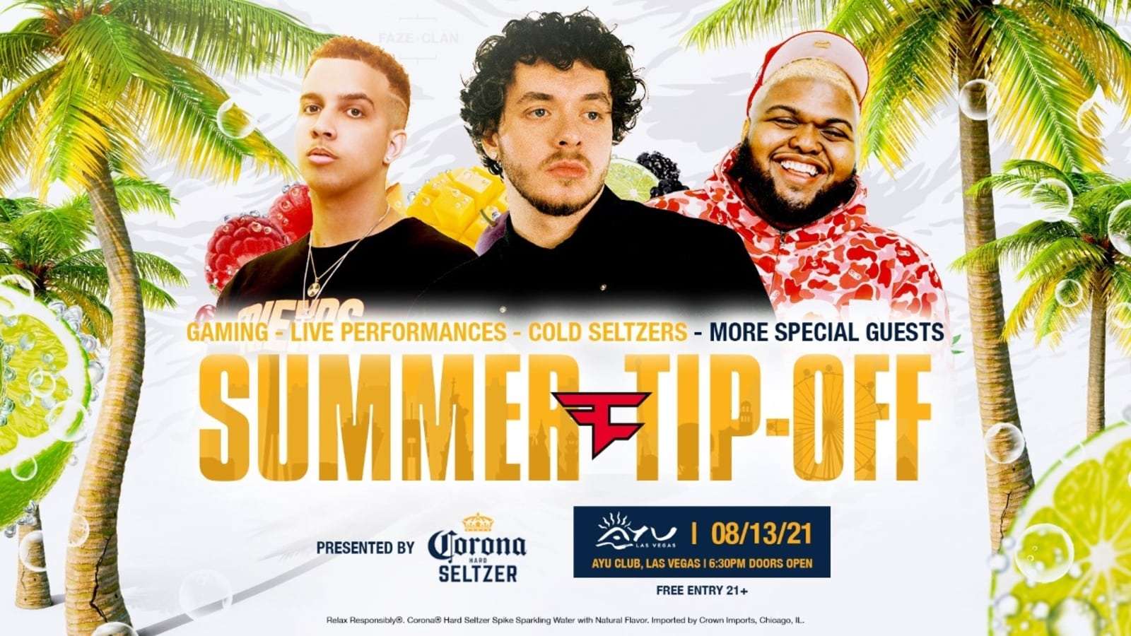 FaZe Clan Summer Tip-Off with Jack Harlow and Druski