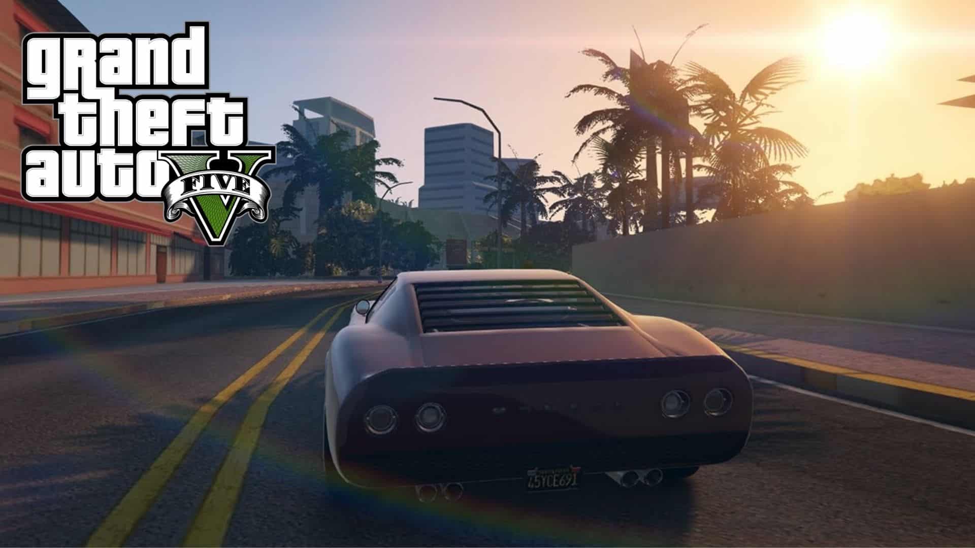 GTA Vice City mod in GTA 5 with new car