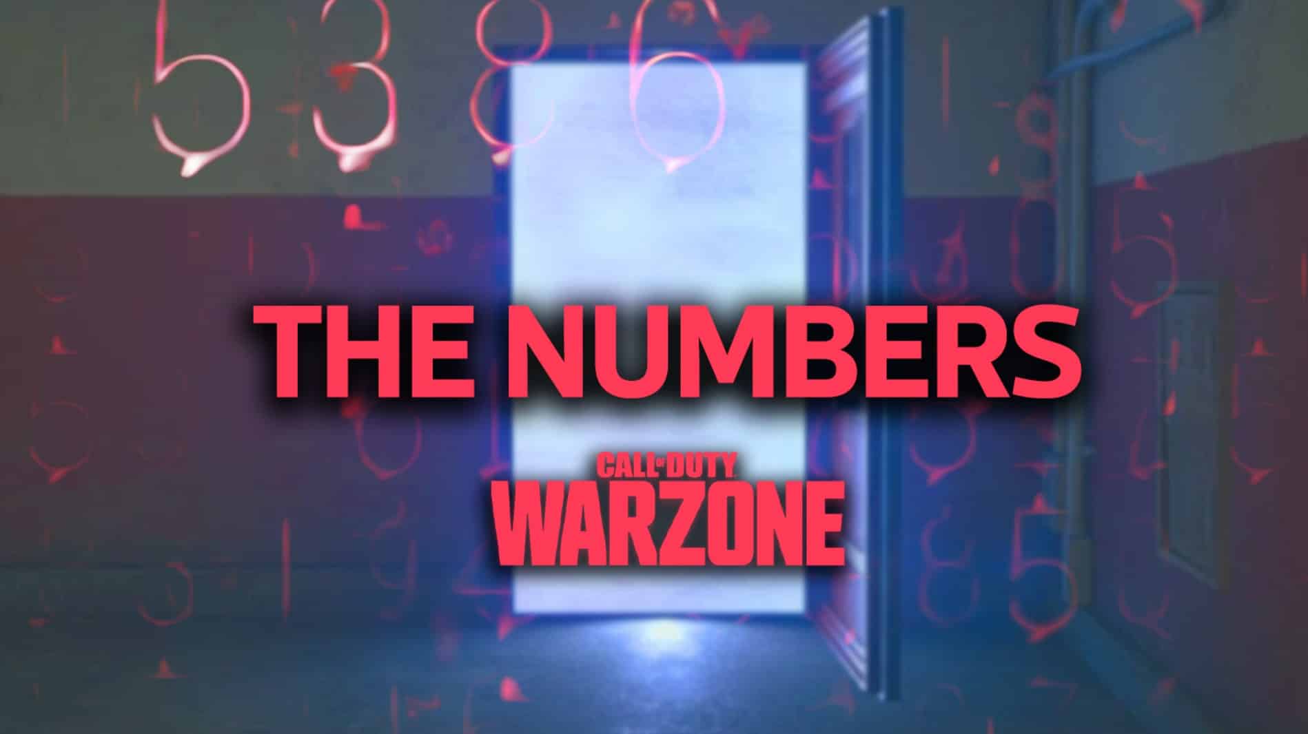 Warzone The Numbers event