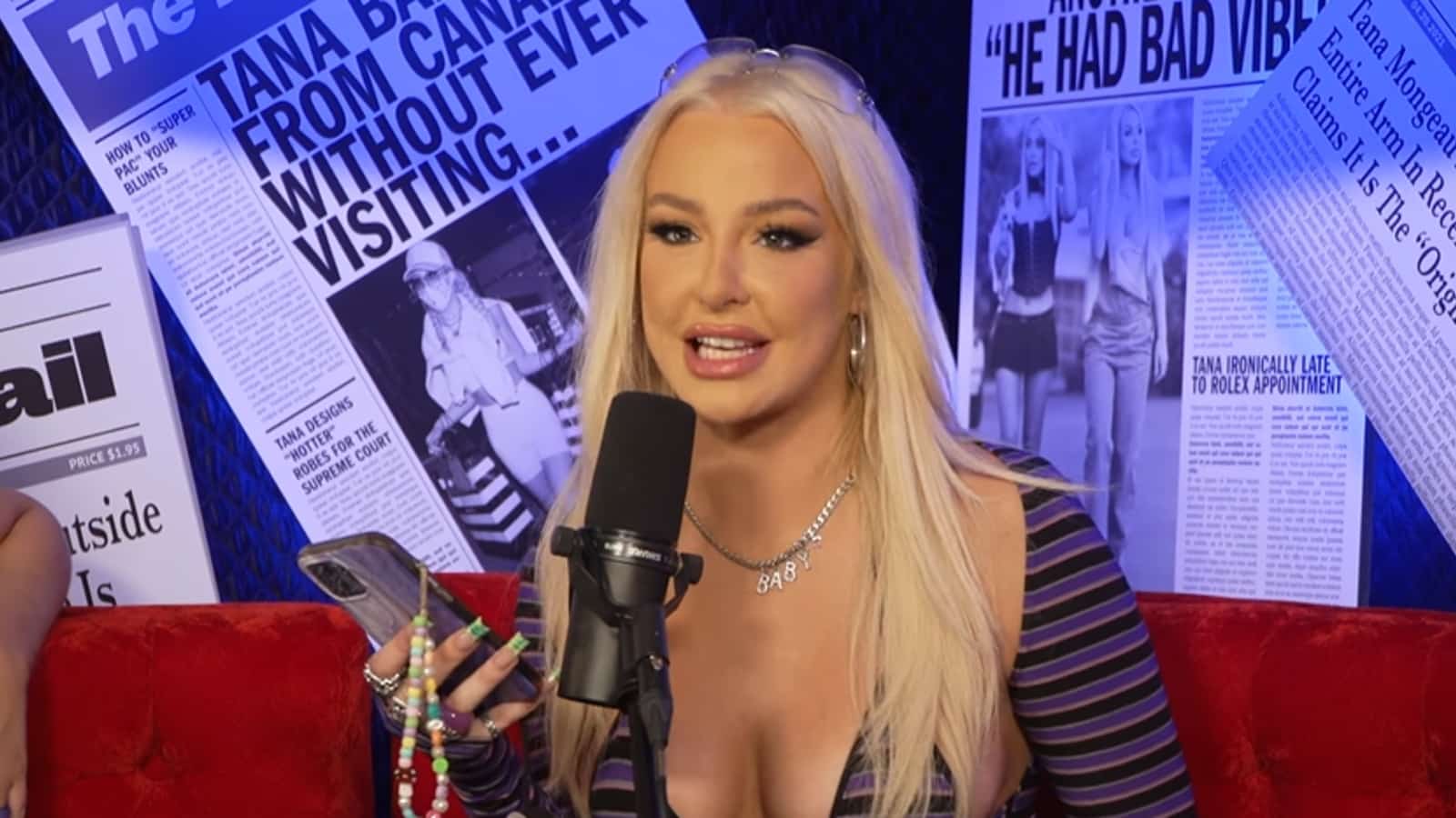 Tana Mongeau discusses stalker Cancelled podcast