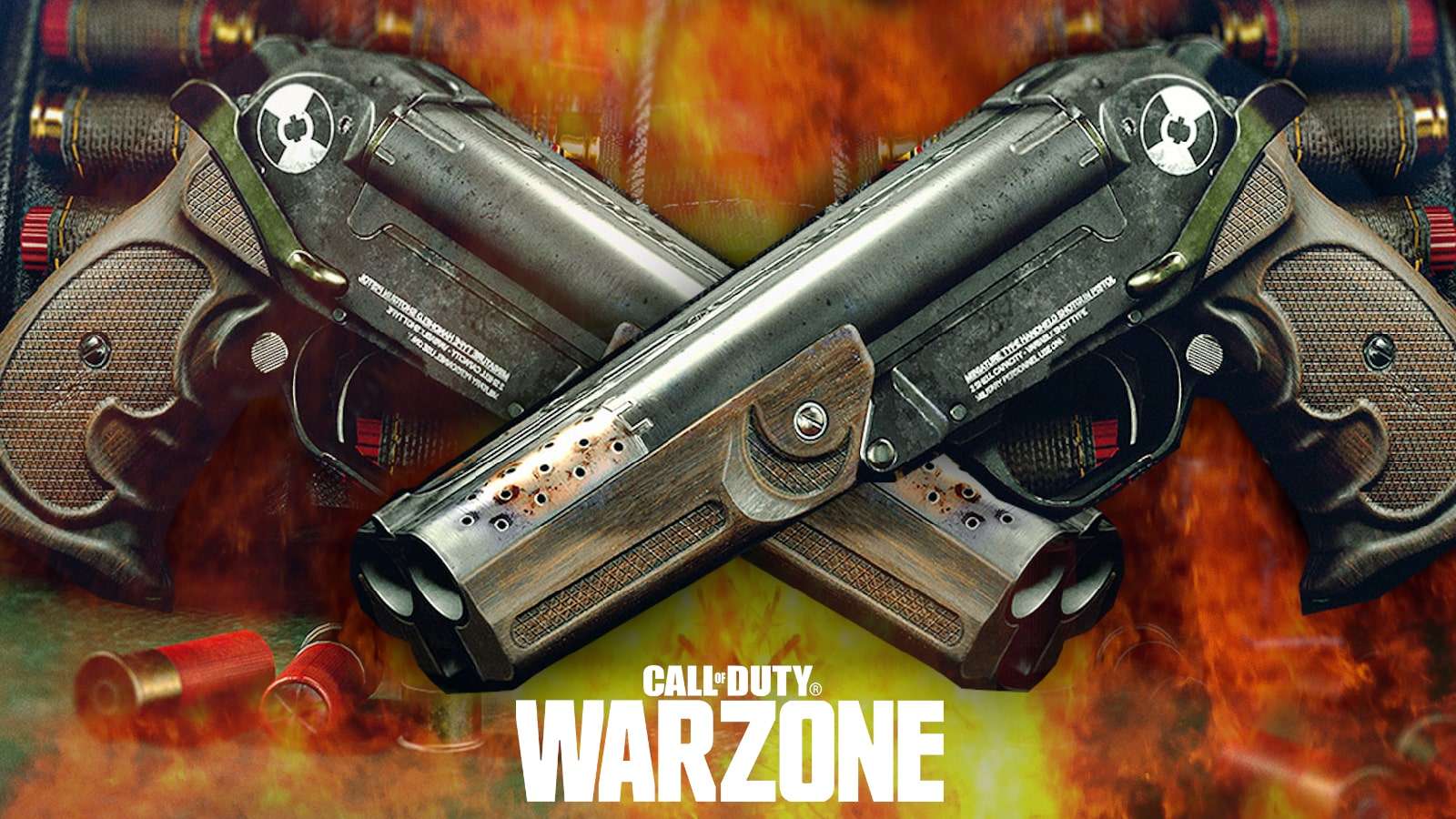 call of duty warzone fire shot gun pistols akimbo marshal