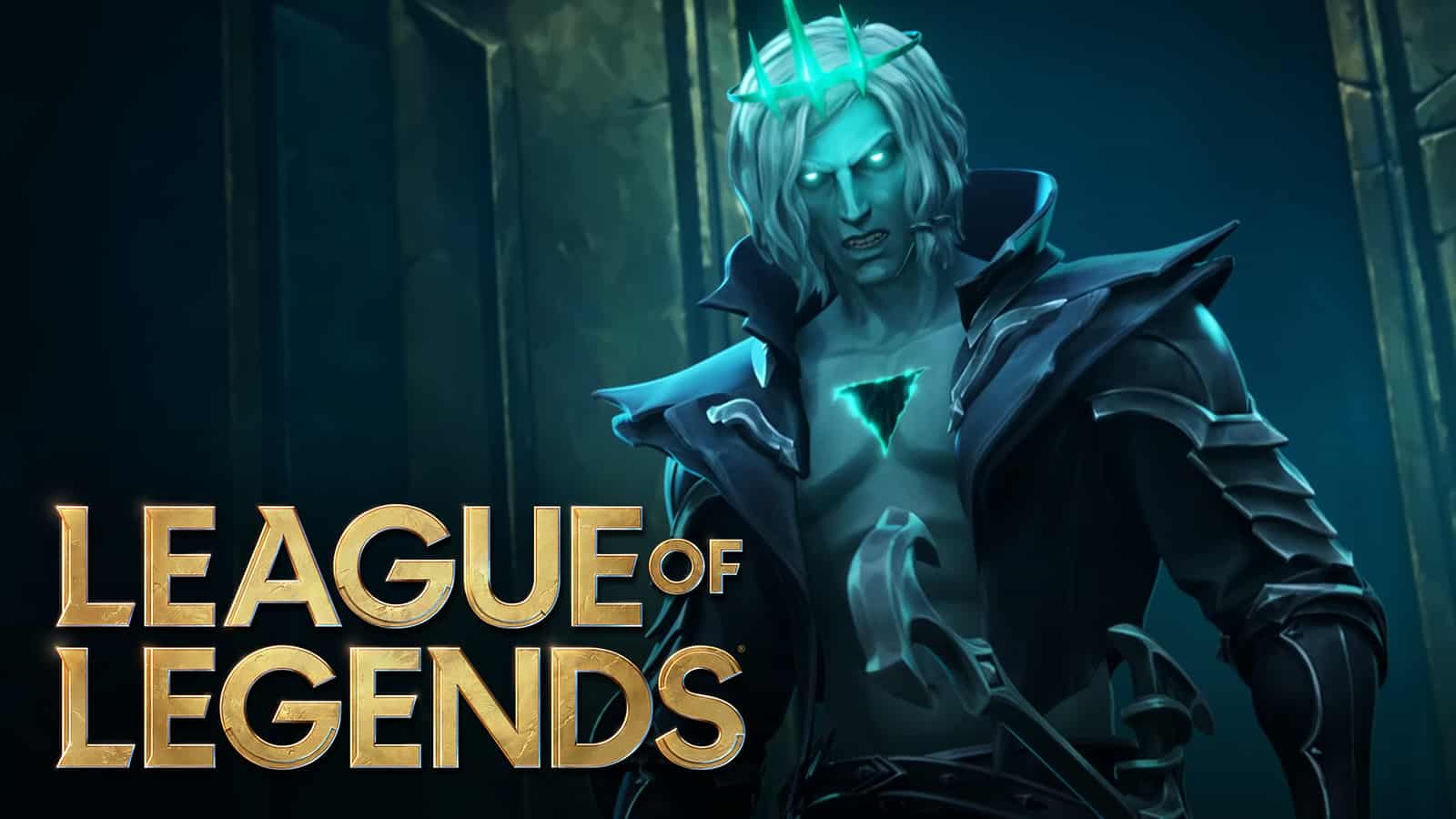 Viego the Ruined King standing next to League of Legends patch 11.17 nerfs.