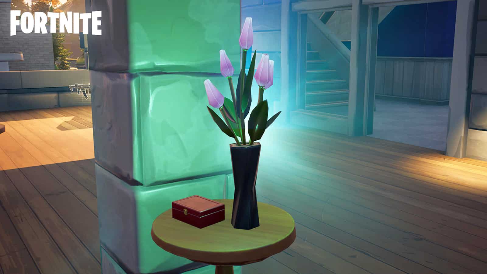 Fortnite collect a Vase of Flowers at Lazy Lake
