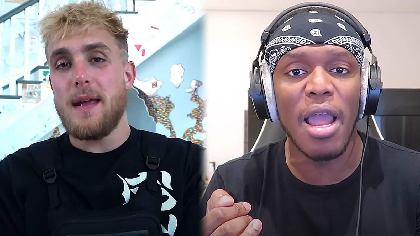 KSI predicts Jake Paul will win over Tyron Woodley