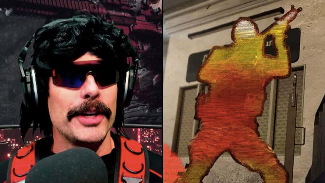 Dr Disrespect side-by-side with highlighted character