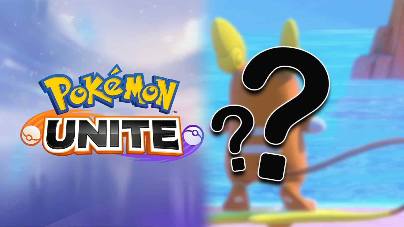 Pokemon Unite logo next to Pokemon Snap
