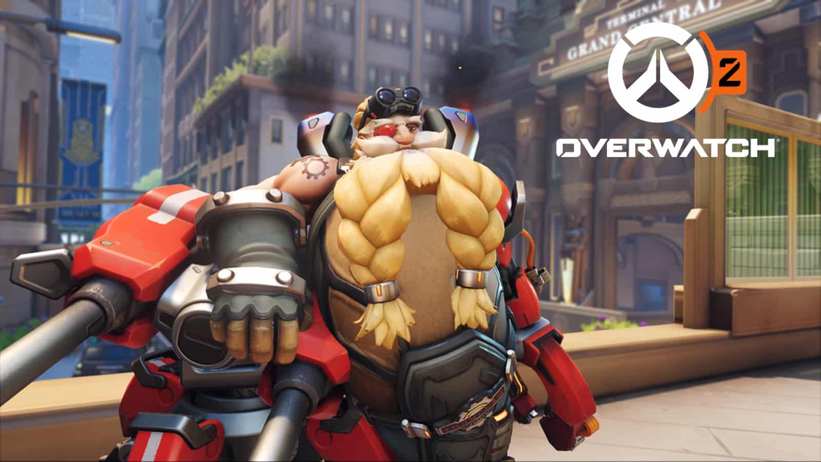 Torbjorn and turret in new york city map