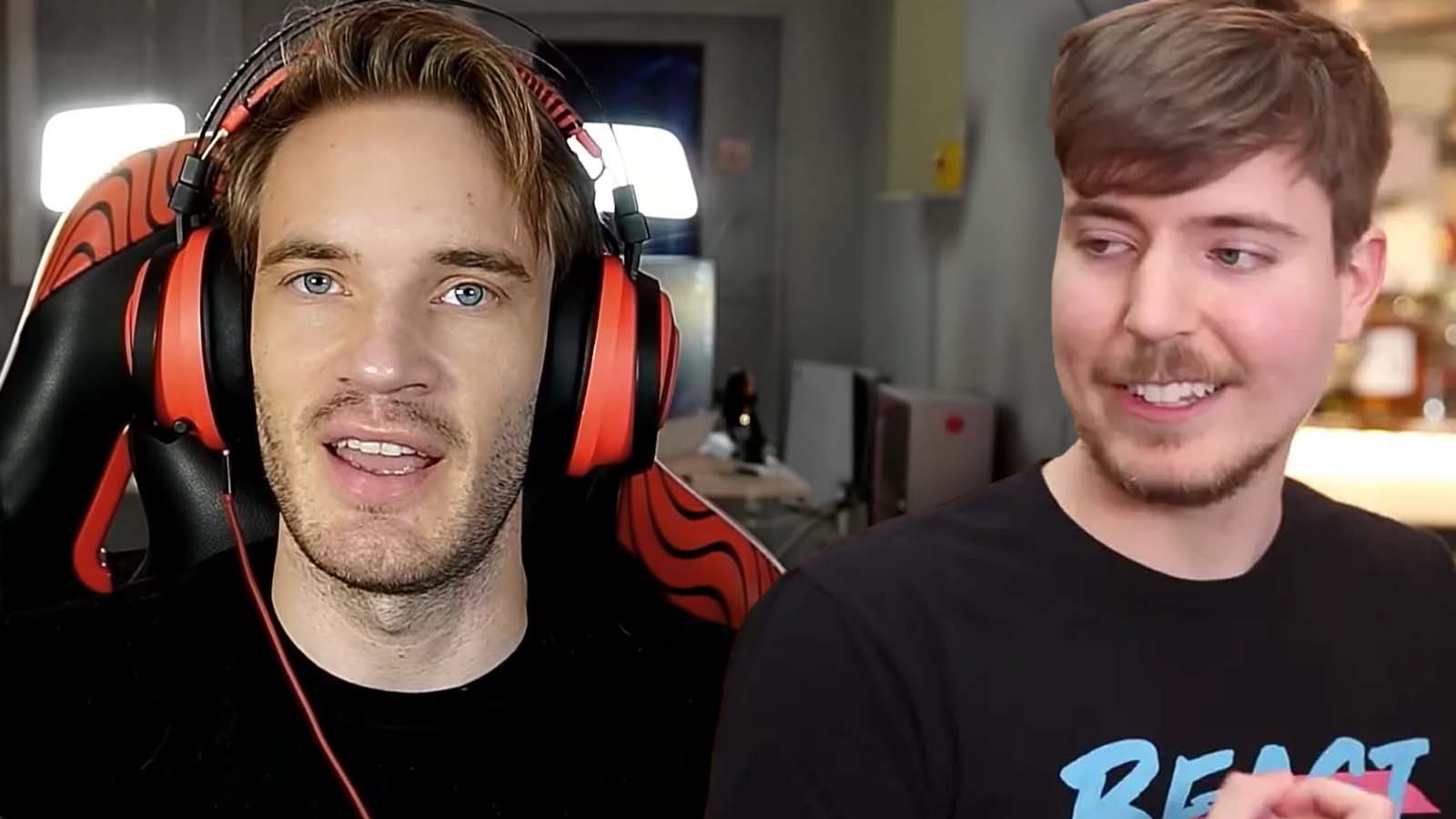 MrBeast reveals the one thing he loves about YouTube rival PewDiePie