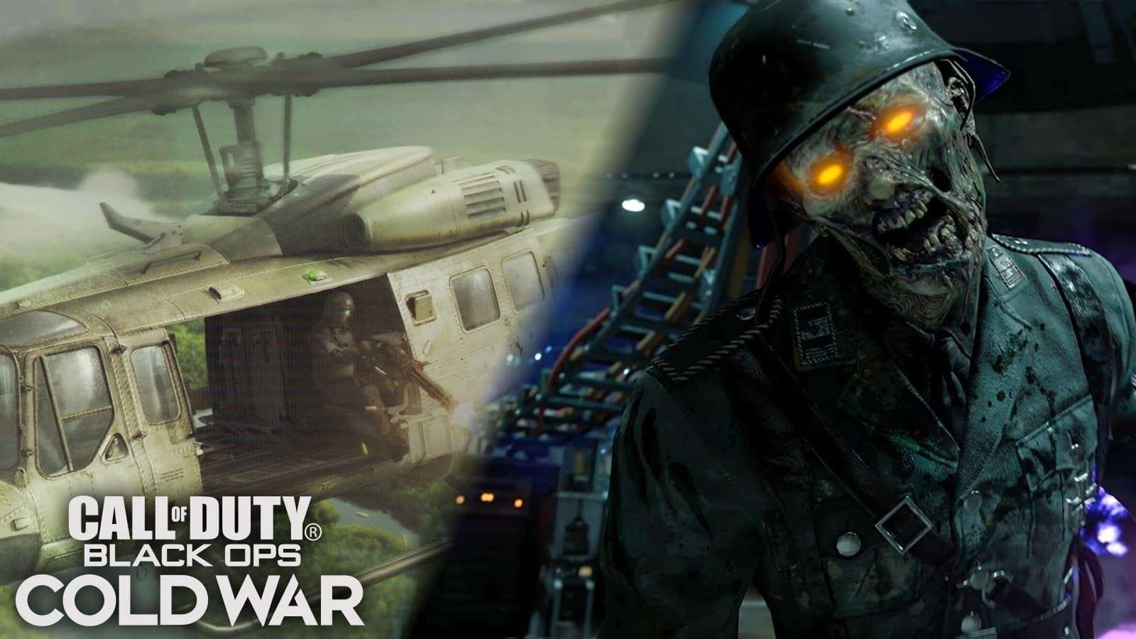 Call of Duty Black Ops Cold War Zombies Chopper Gunner Underworld Bug With Logo