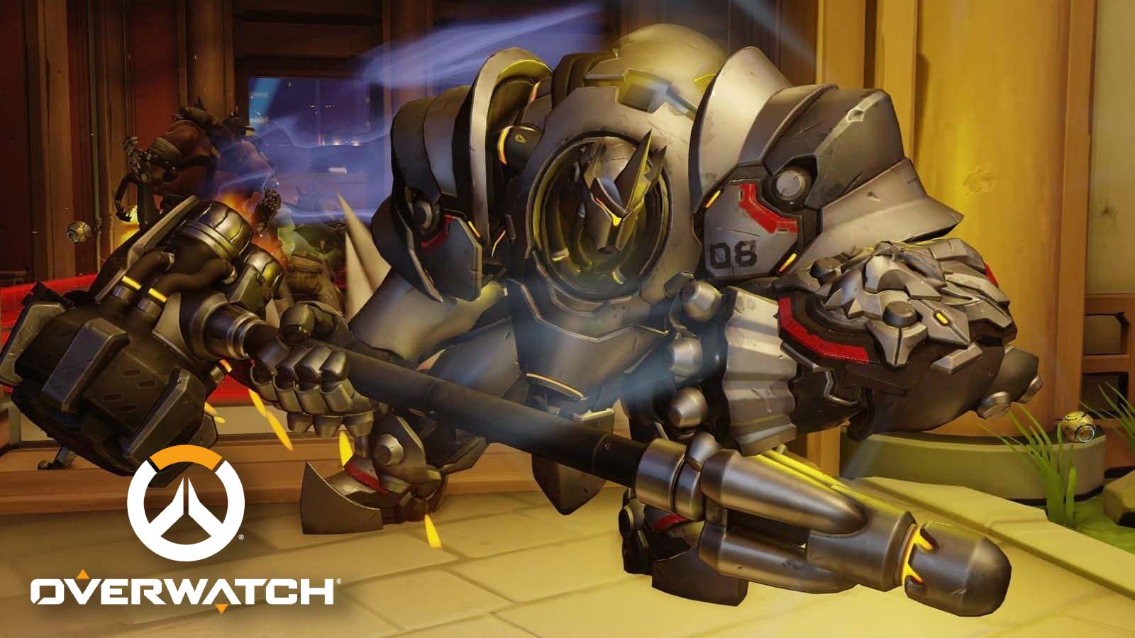 Amazing Overwatch trick lets Reinhardt jump while charging to reach higher ground