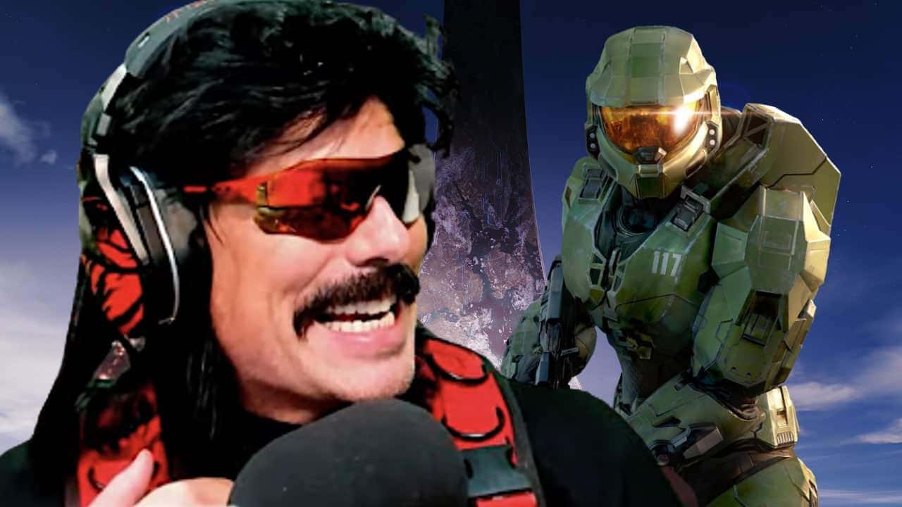 dr disrespect and halo infinite
