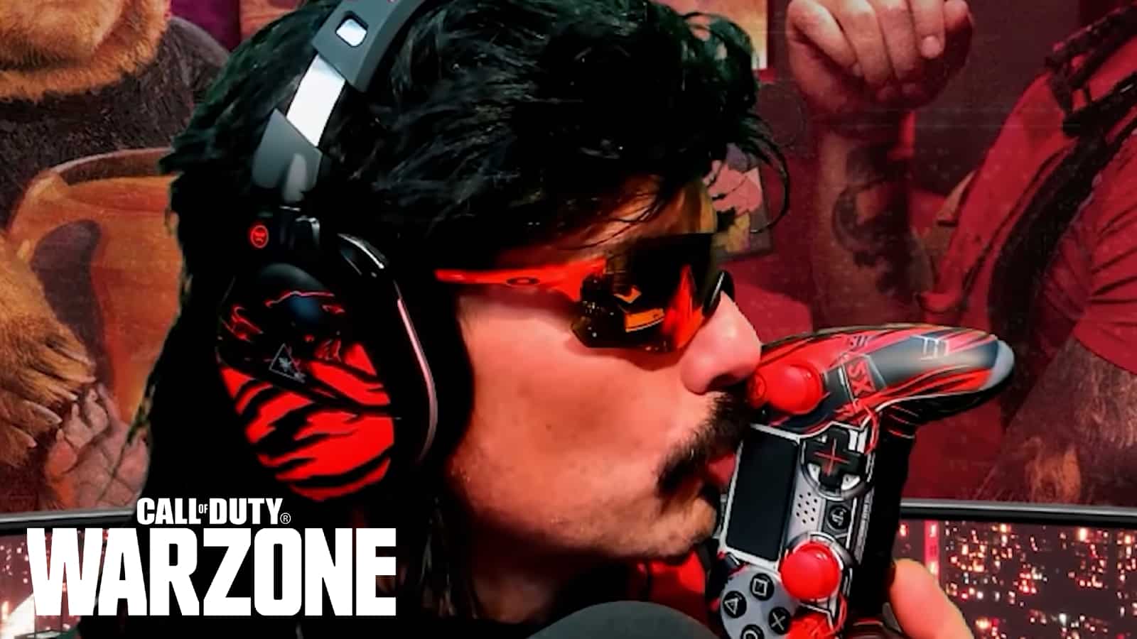 Dr Disrespect claims Warzone on controller is so you easy you can close your eyes