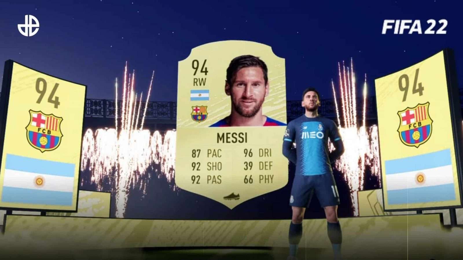 FIFA 22 Lionel Messi card