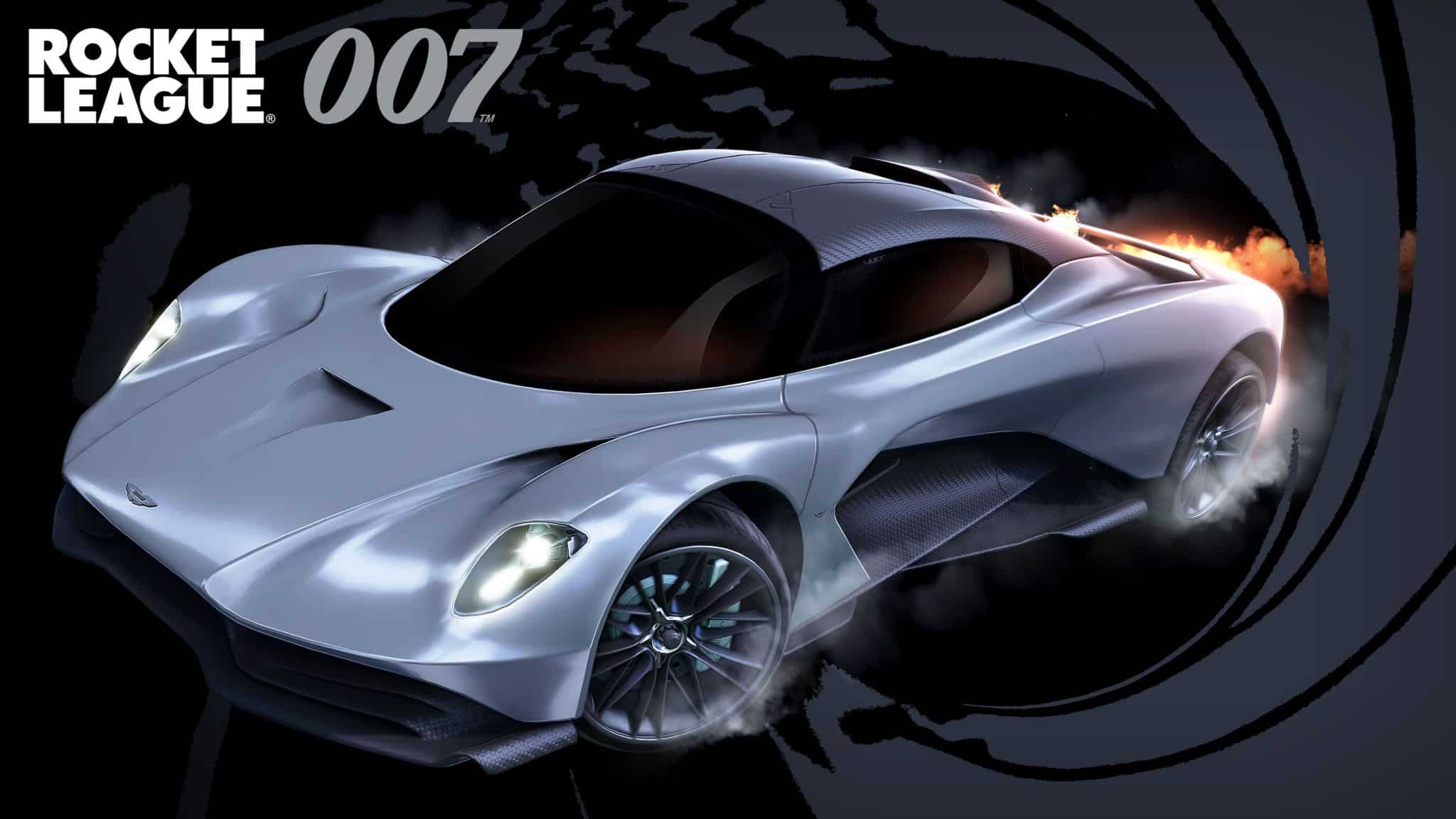 Rocket League James Bond Aston Martin Valhalla