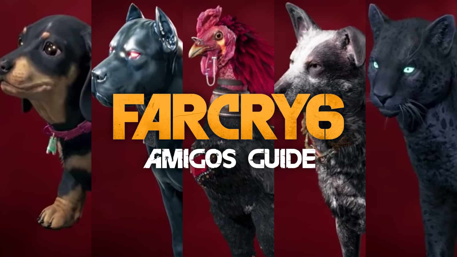 All Amigos in Far Cry 6