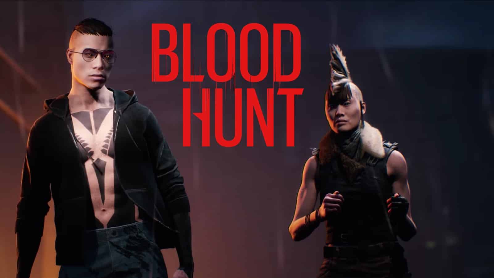 Bloodhunt characters standing beside one another