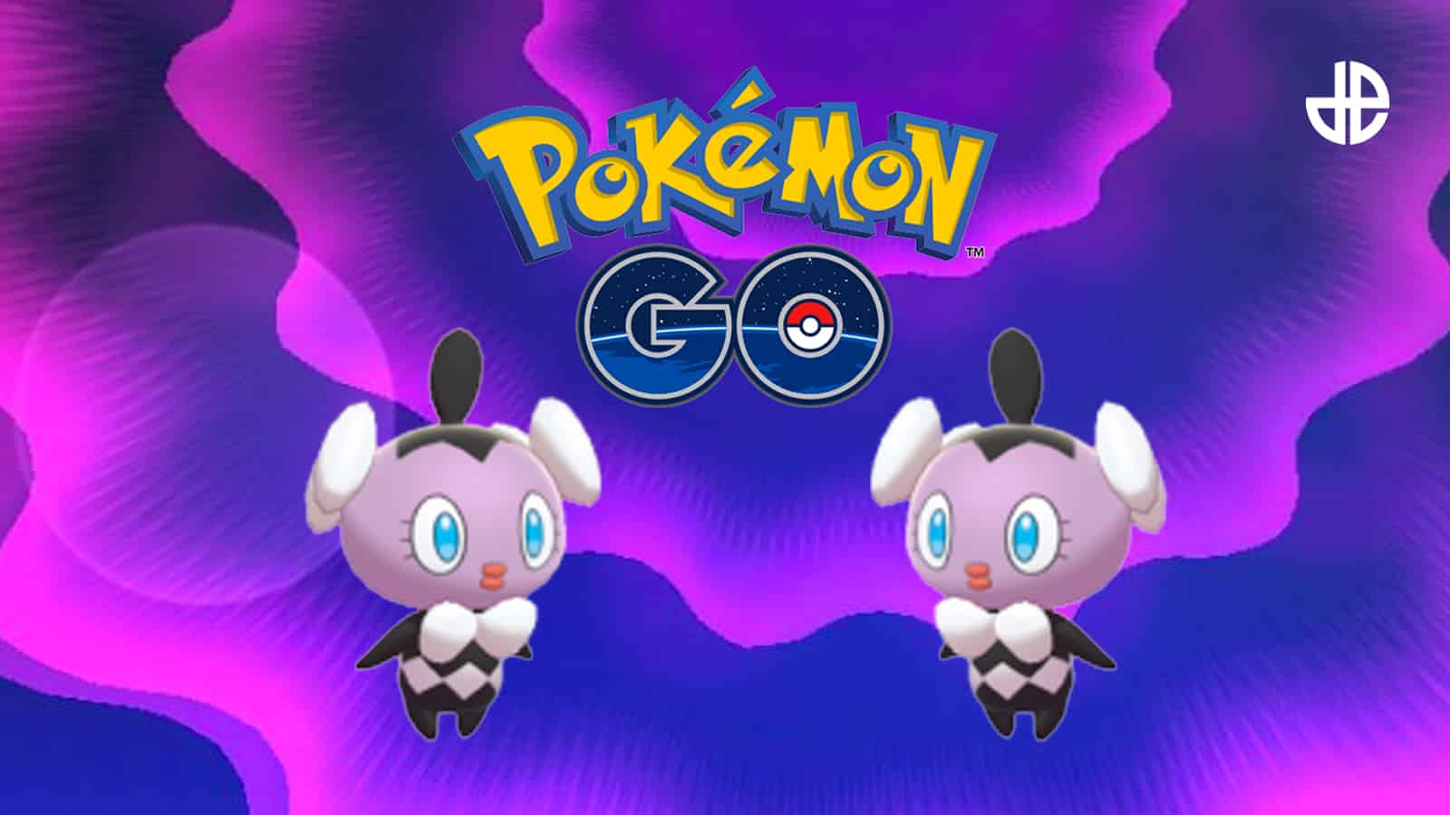 Two Gothita next to the Pokemon Go logo