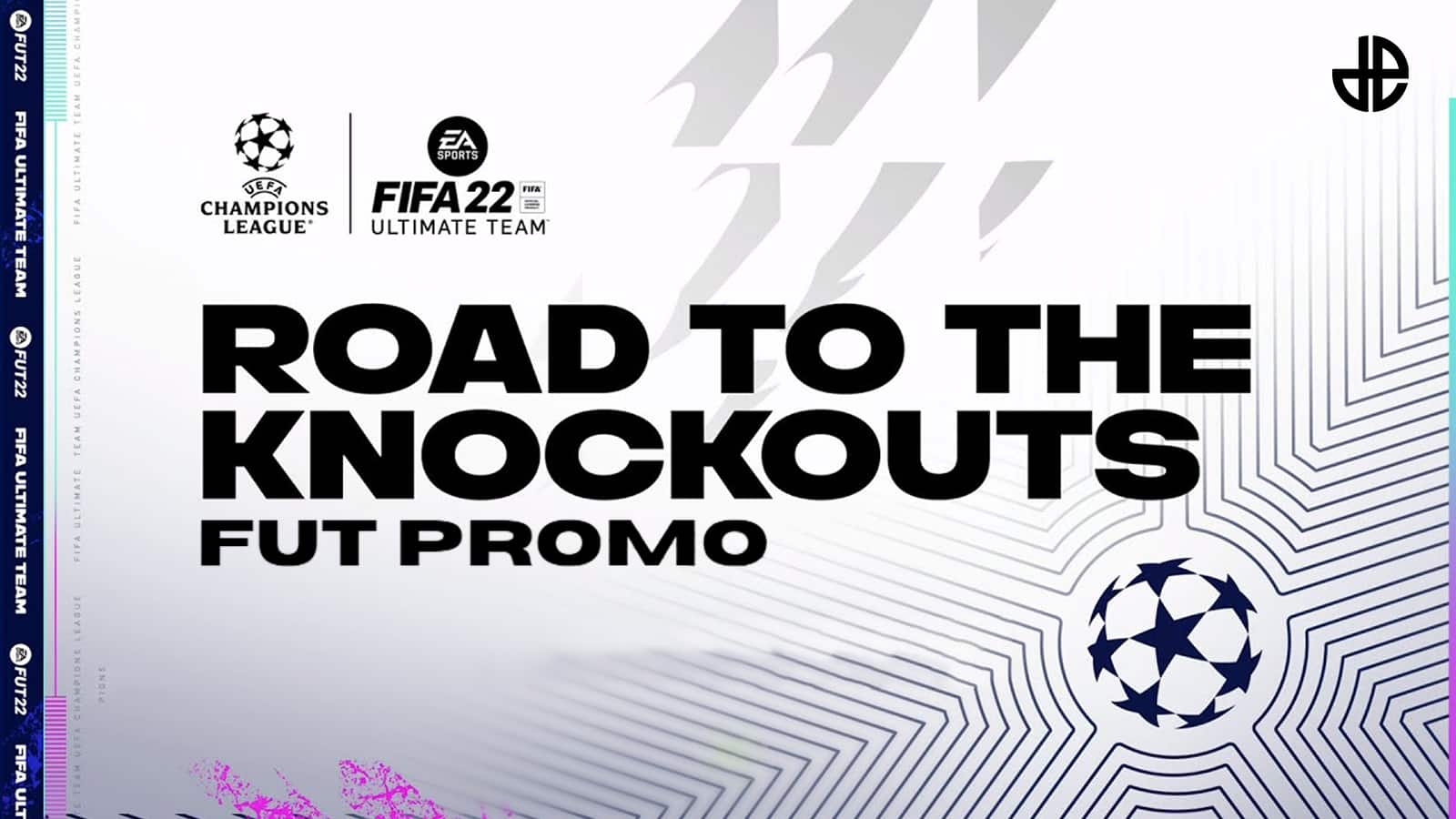 Road to the Knockouts promo FUT loading screen in FIFA 22 Ultimate Team.