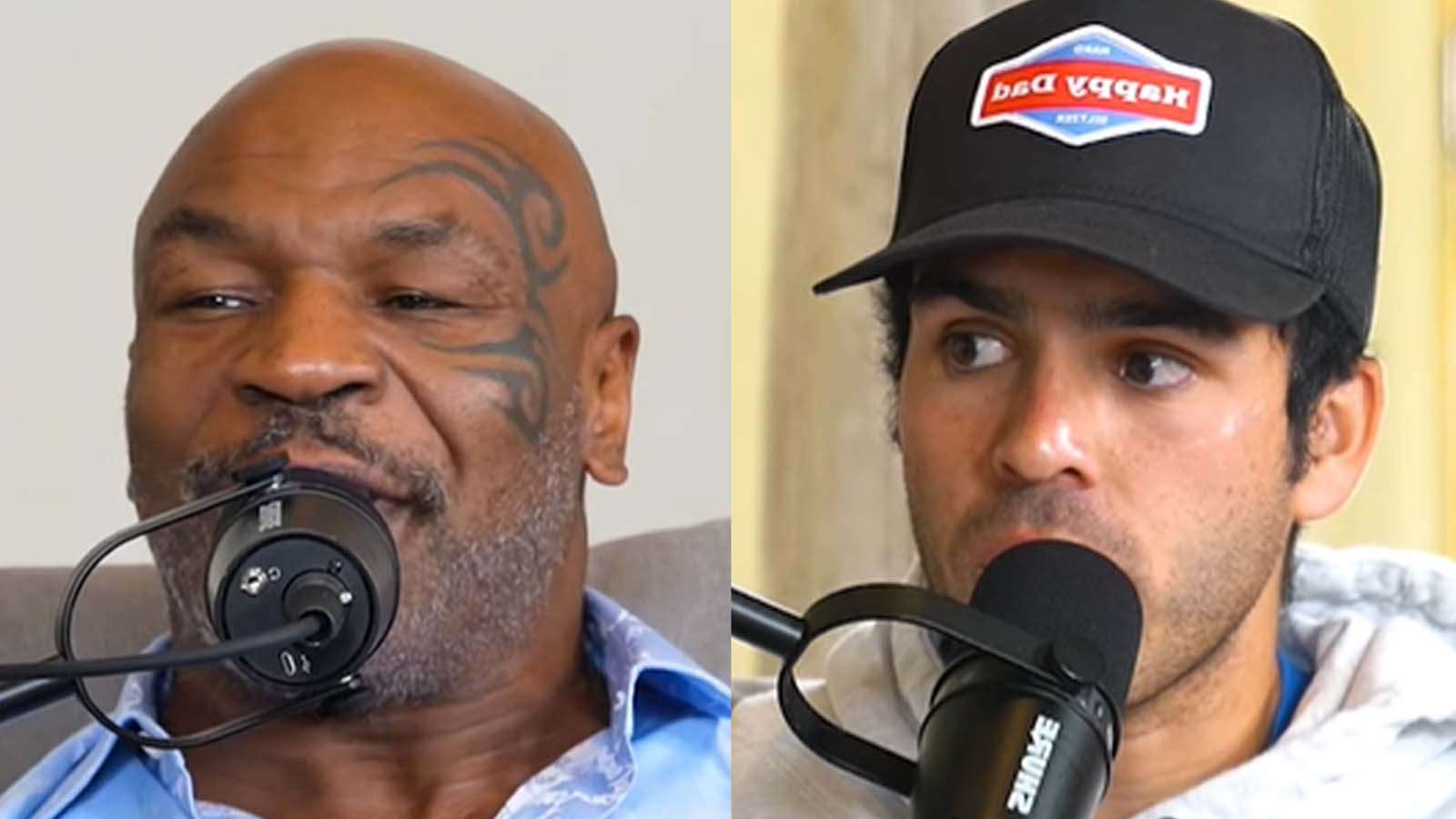 mike tyson and kyle forgeard from full send podcast