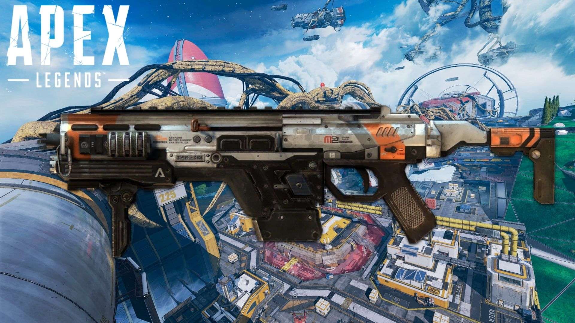 CAR SMG in Apex Legends Olympus map