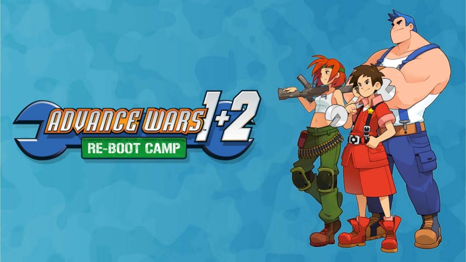 Advance Wars 1+2 Re-Boot Camp characters