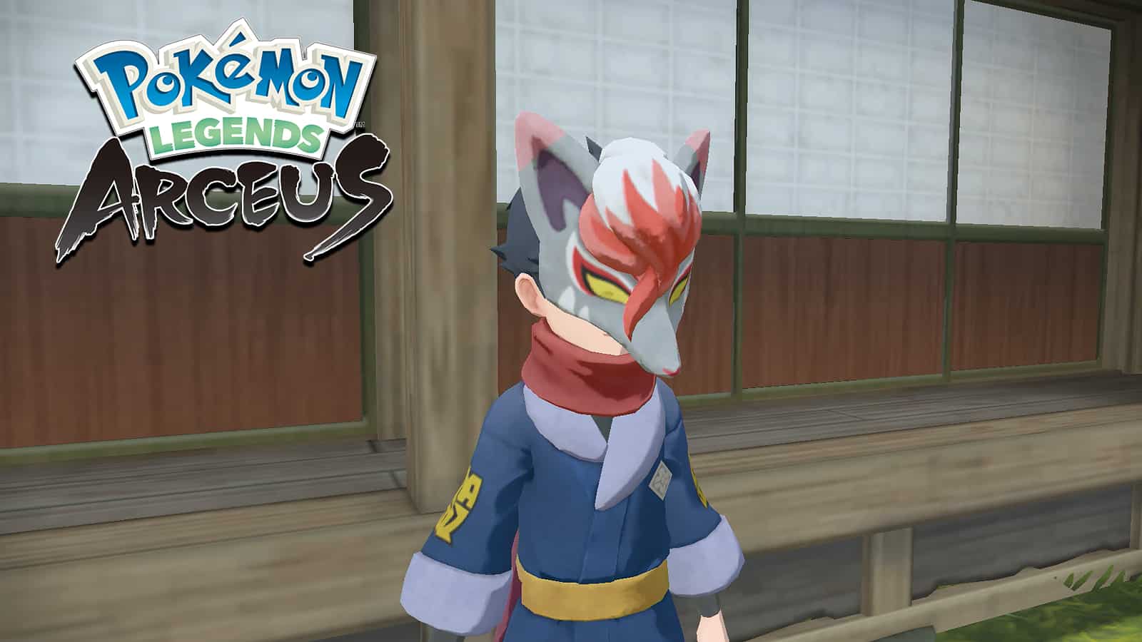 Pokemon Legends Arceus Baneful Fox Mask screenshot