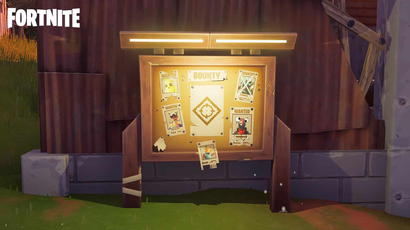A Bounty Board in Fortnite Season 8