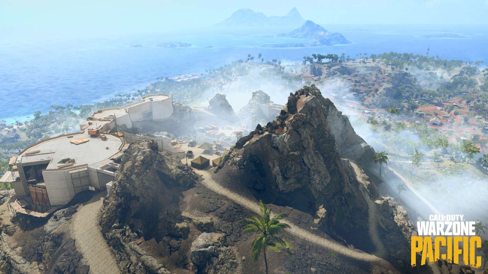 Warzone Pacific Vanguard map overview & POIs revealed Volcano, Taro Farms, more