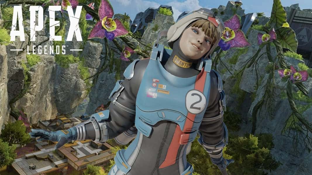 Wattson on top of Storm Point in Apex Legends