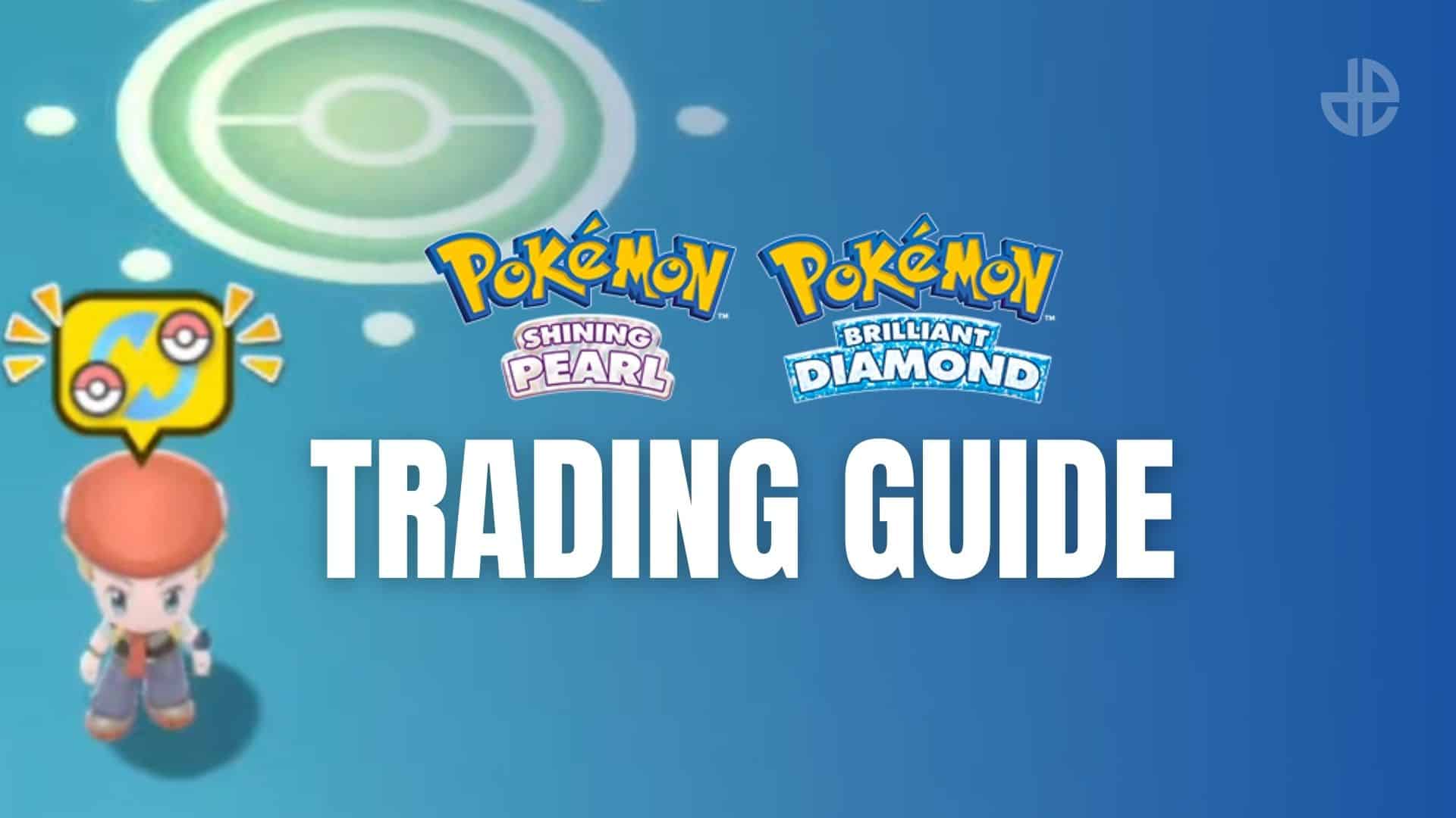 pokemon brilliant diamond and shining pearl trading