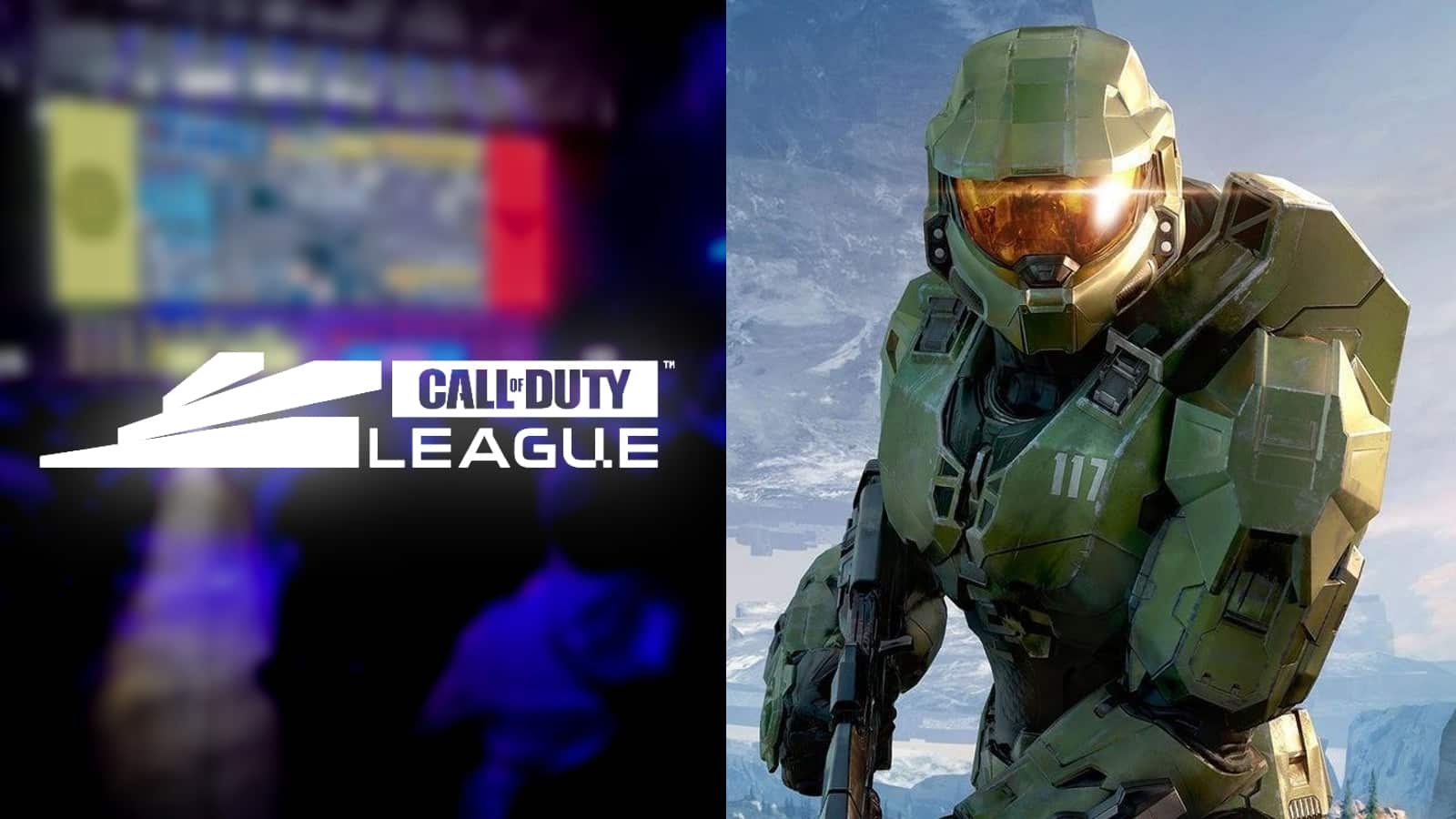 Halo Infinite and Call of Duty League logo