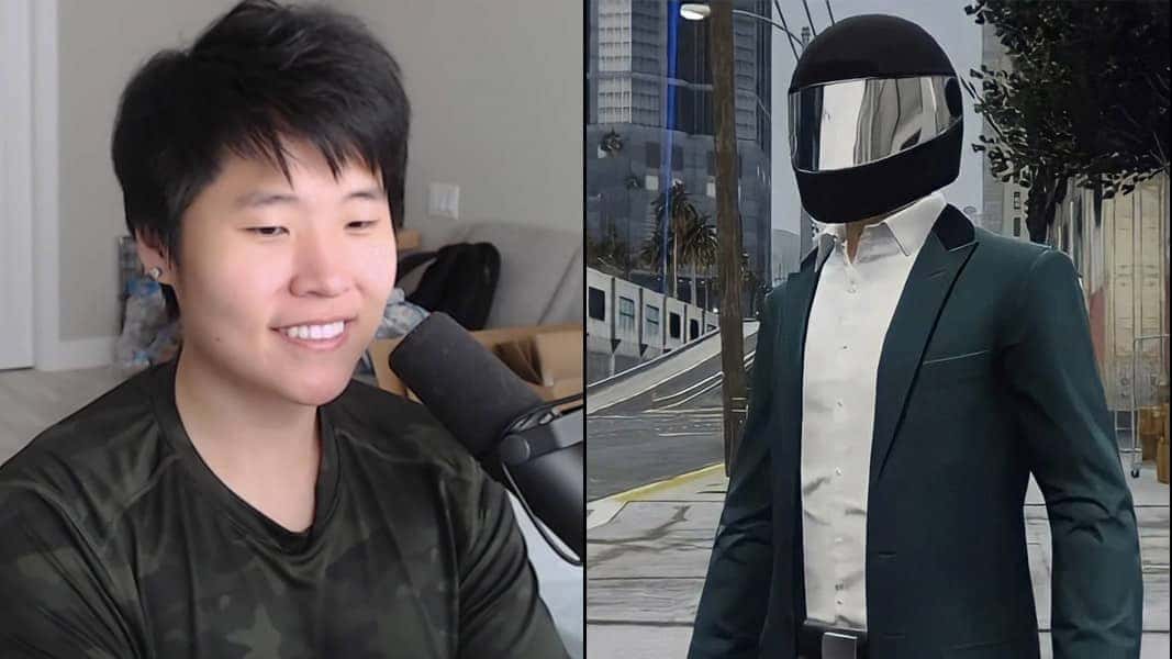 Disguised Toast side-by-side with Sykkuno GTA RP skin