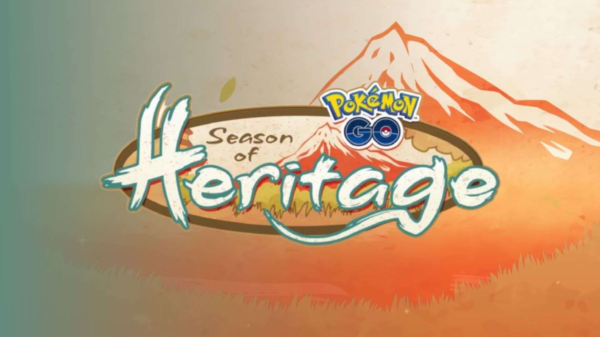 Pokemon go season of heritage promo poster