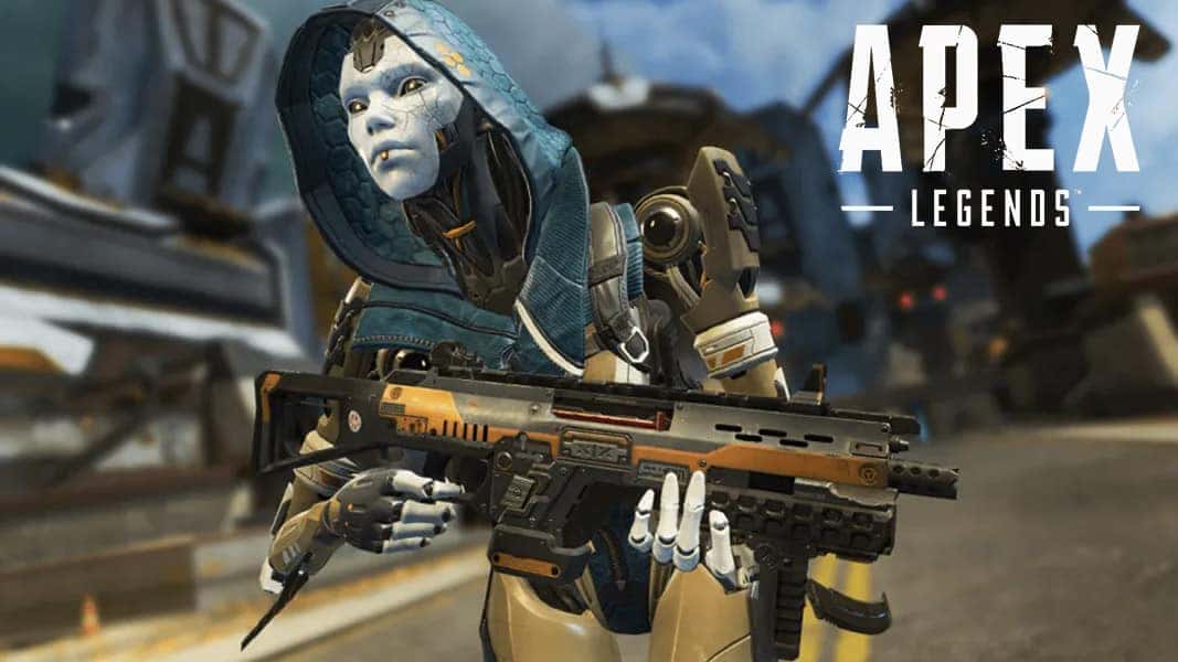 Ash in Apex Legends running with CAR SMG