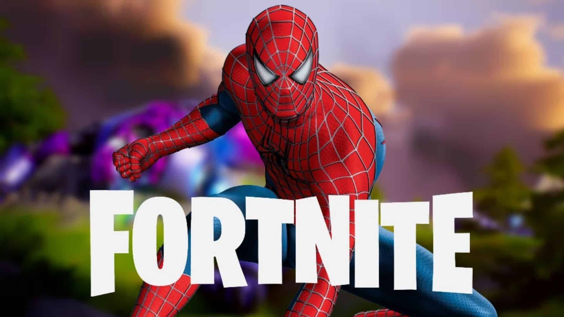 Spider-Man skin in Fortnite
