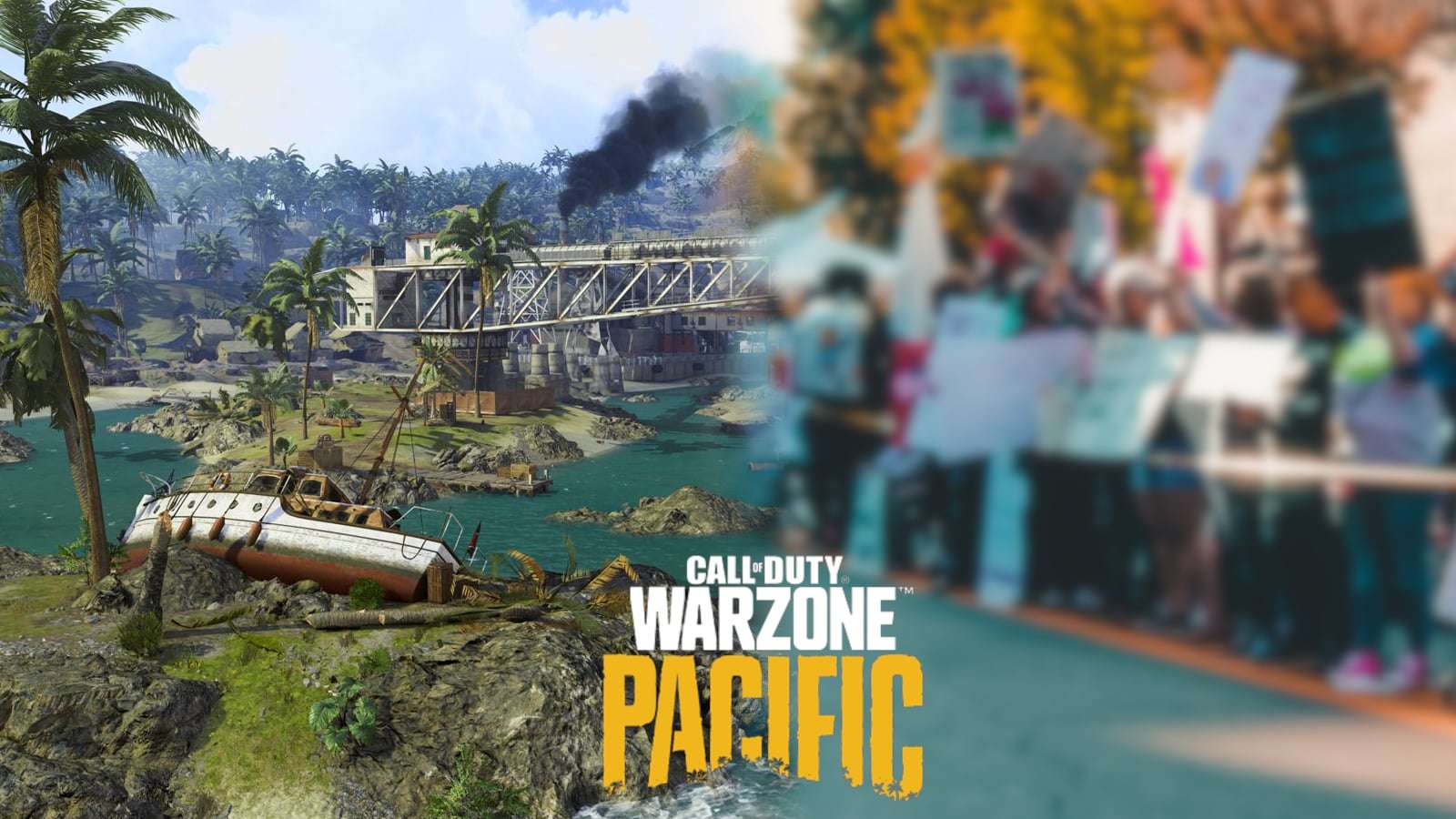 call of duty warzone pacific protest strike