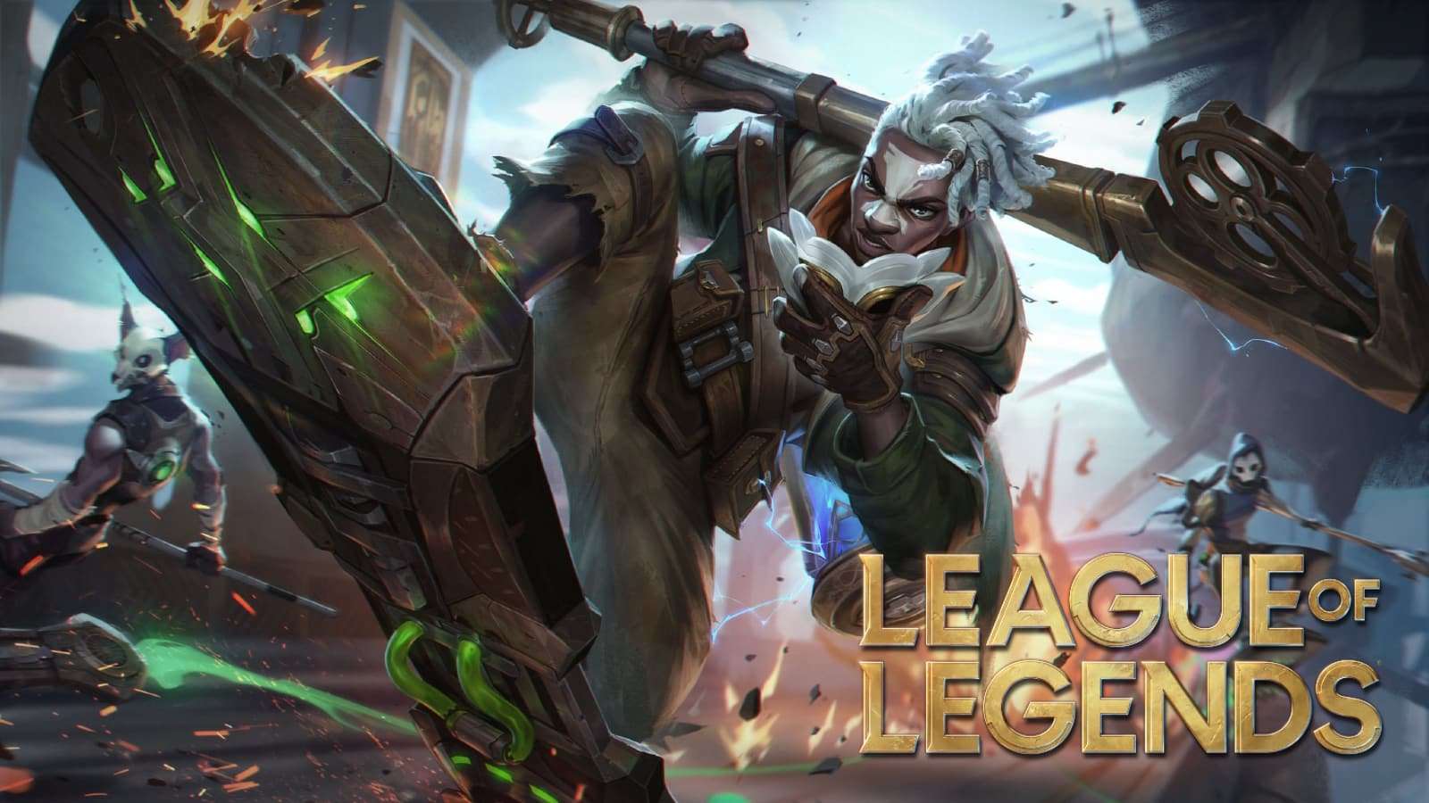 league of legends lol firelight ekko skin based on arcane