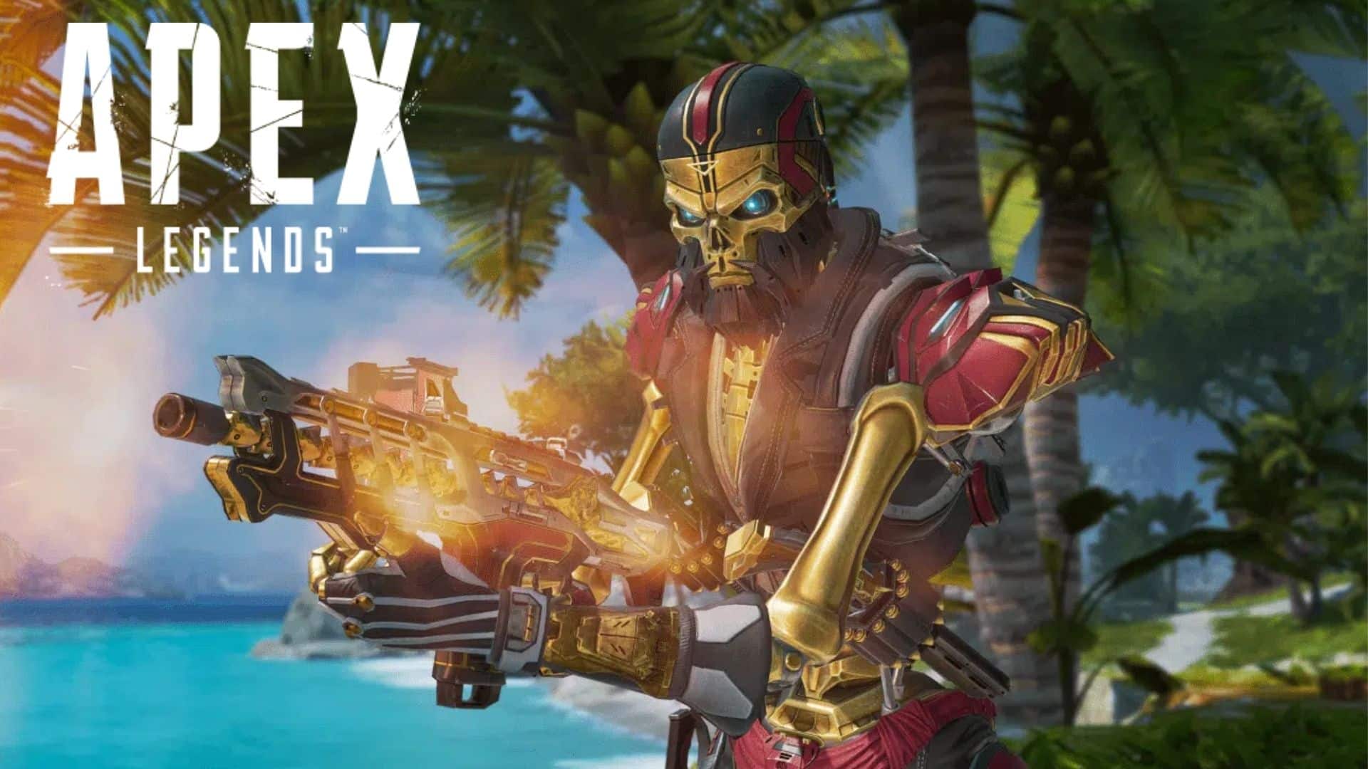 Revenant pirate skin running with weapon in Apex Legends