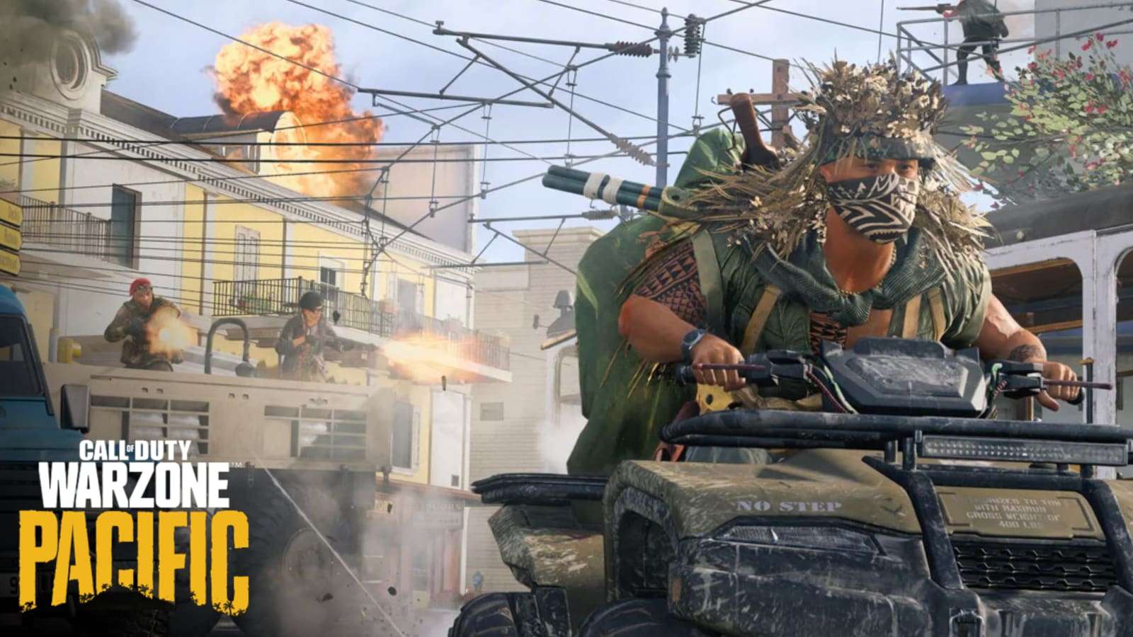 call of duty warzone pacific explosion fight