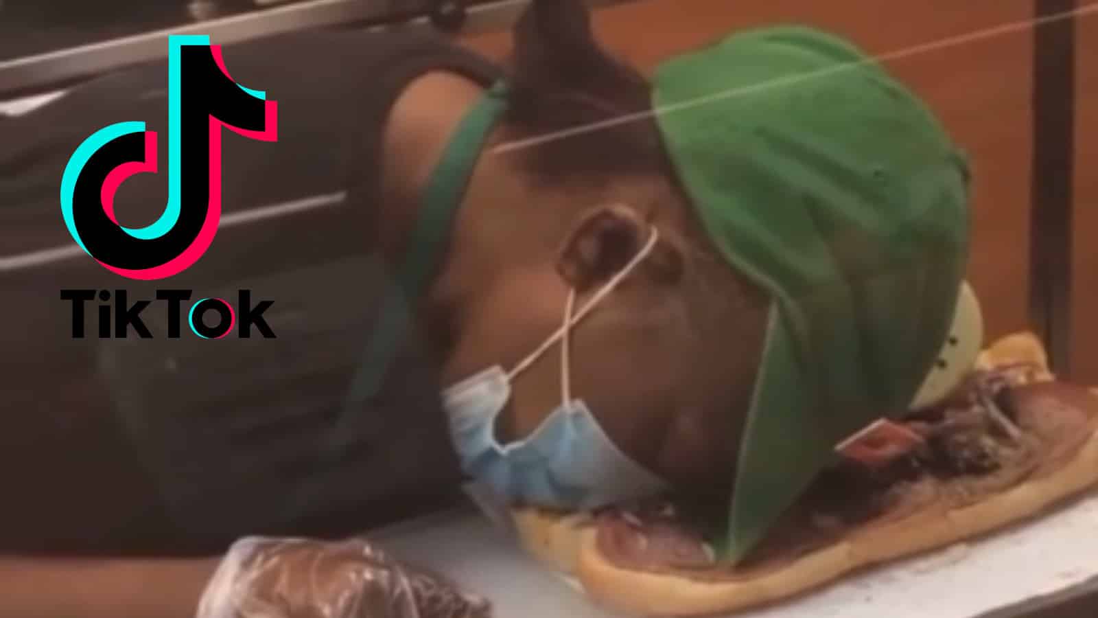 subway employee sleeps in sandwich in viral tiktok