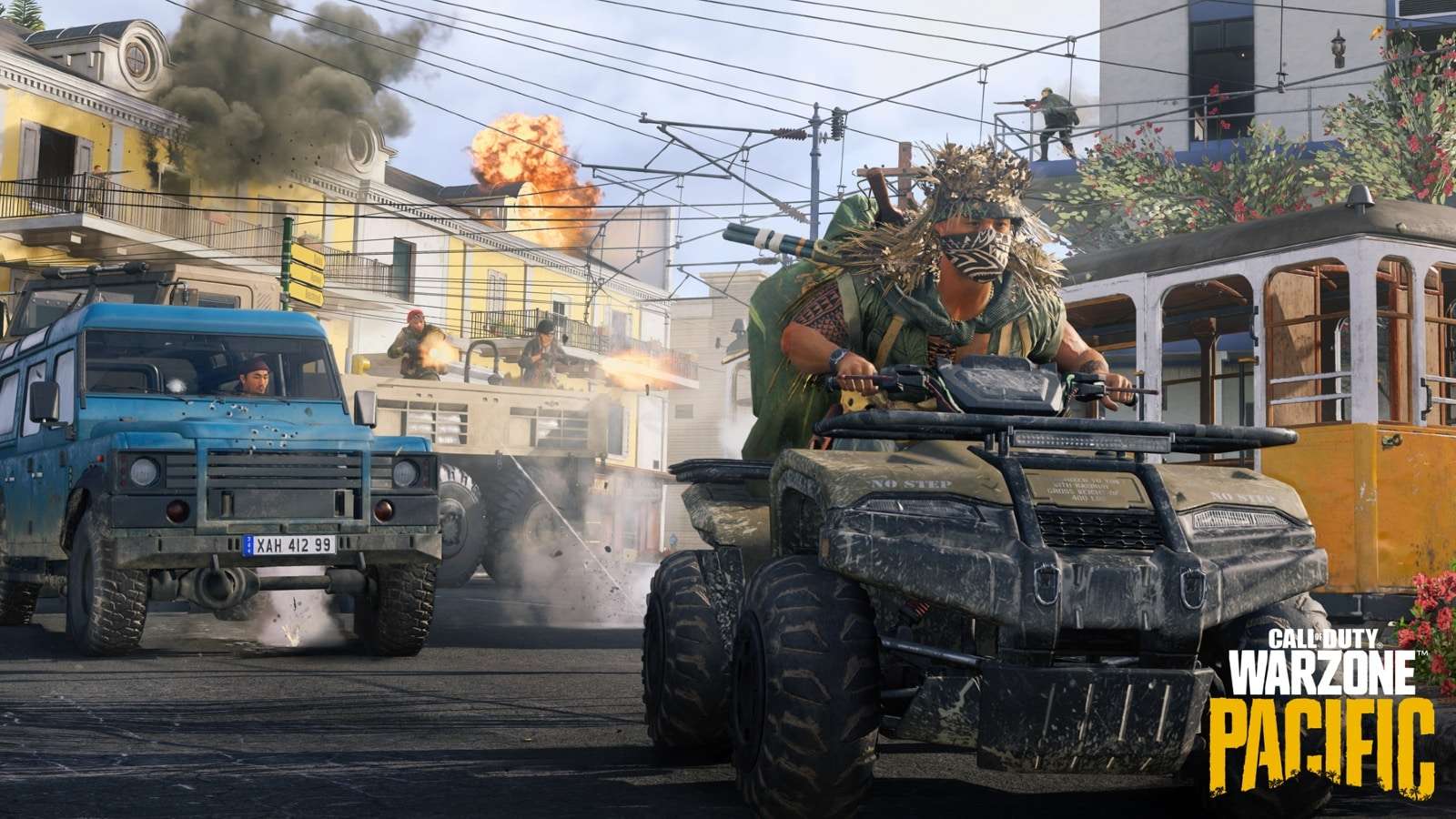 warzone players driving