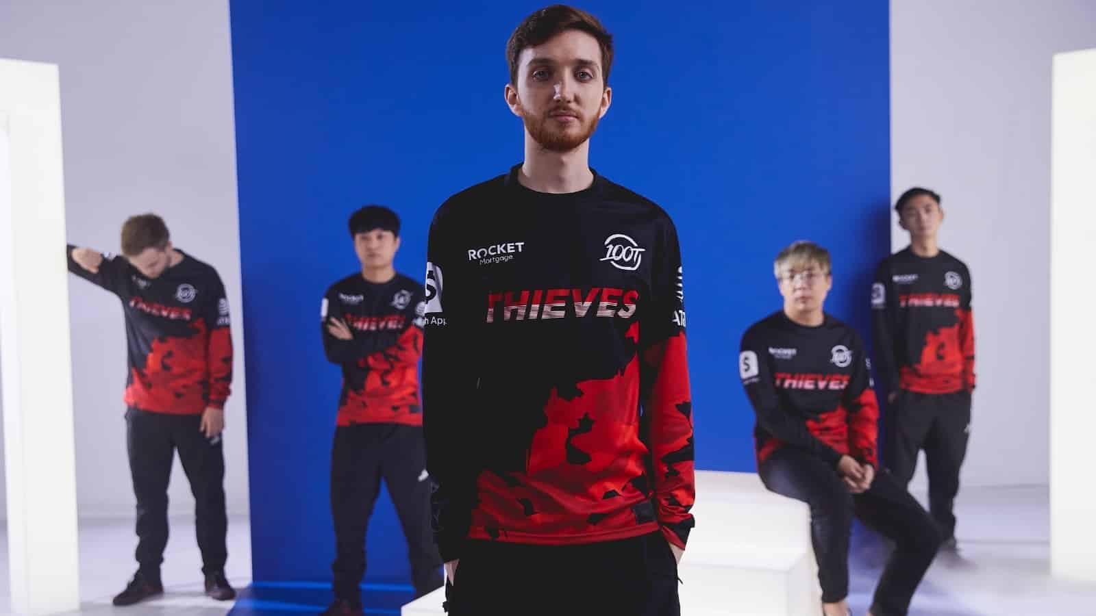100 Thieves at the 2021 World Championship