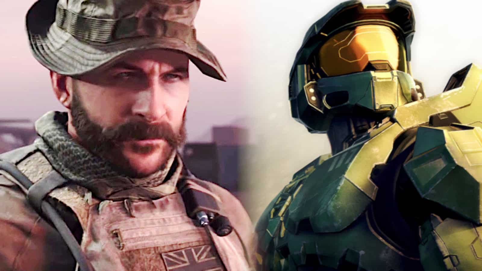 call of duty captain price jealous of halo infinite master chief