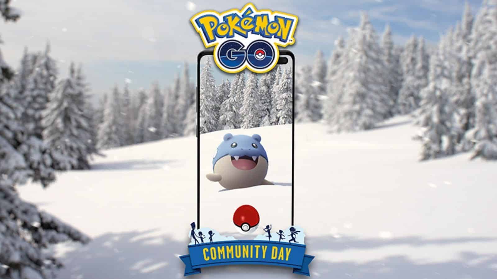 spheal pokemon go community day
