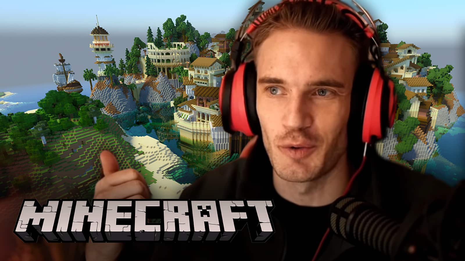 PewDiePie returns to Minecraft.