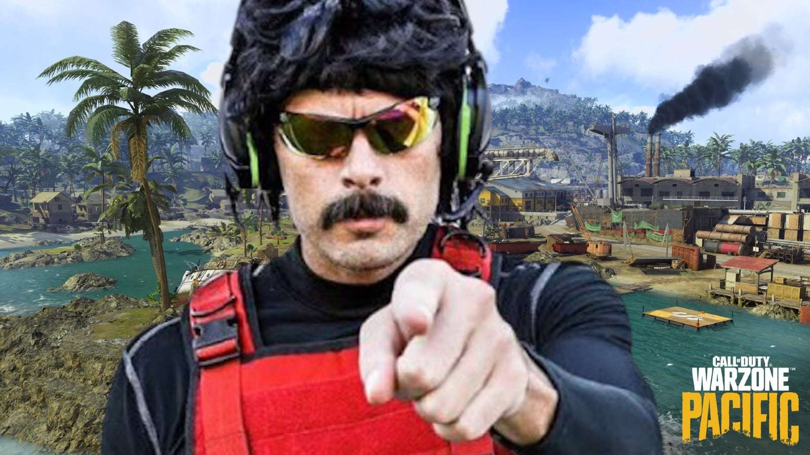 Dr Disrespect clutch in warzone