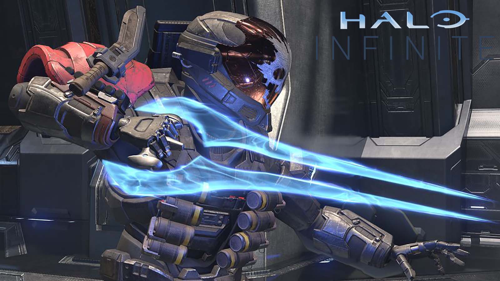 Halo Infinite player with Energy Sword